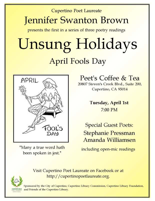 Poetry Reading April 1, 2014